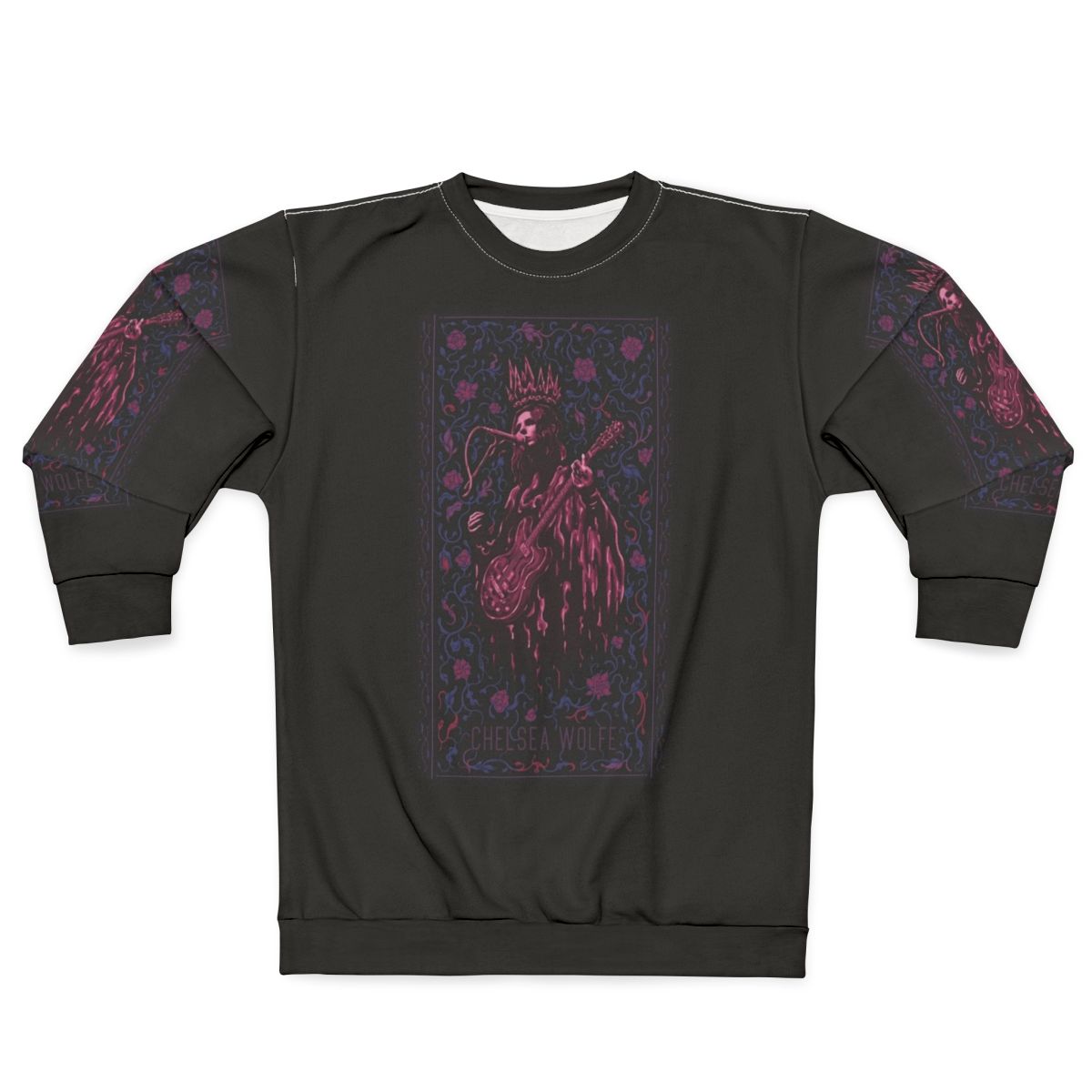 Chelsea Wolfe Tribute Sweatshirt with Experimental Metal and Gothic Fashion Aesthetic