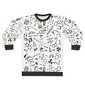 Chemistry Pattern Sweatshirt - Periodic Table Clothing for Science Lovers