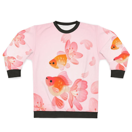 Cherry Blossom Goldfish Sweatshirt