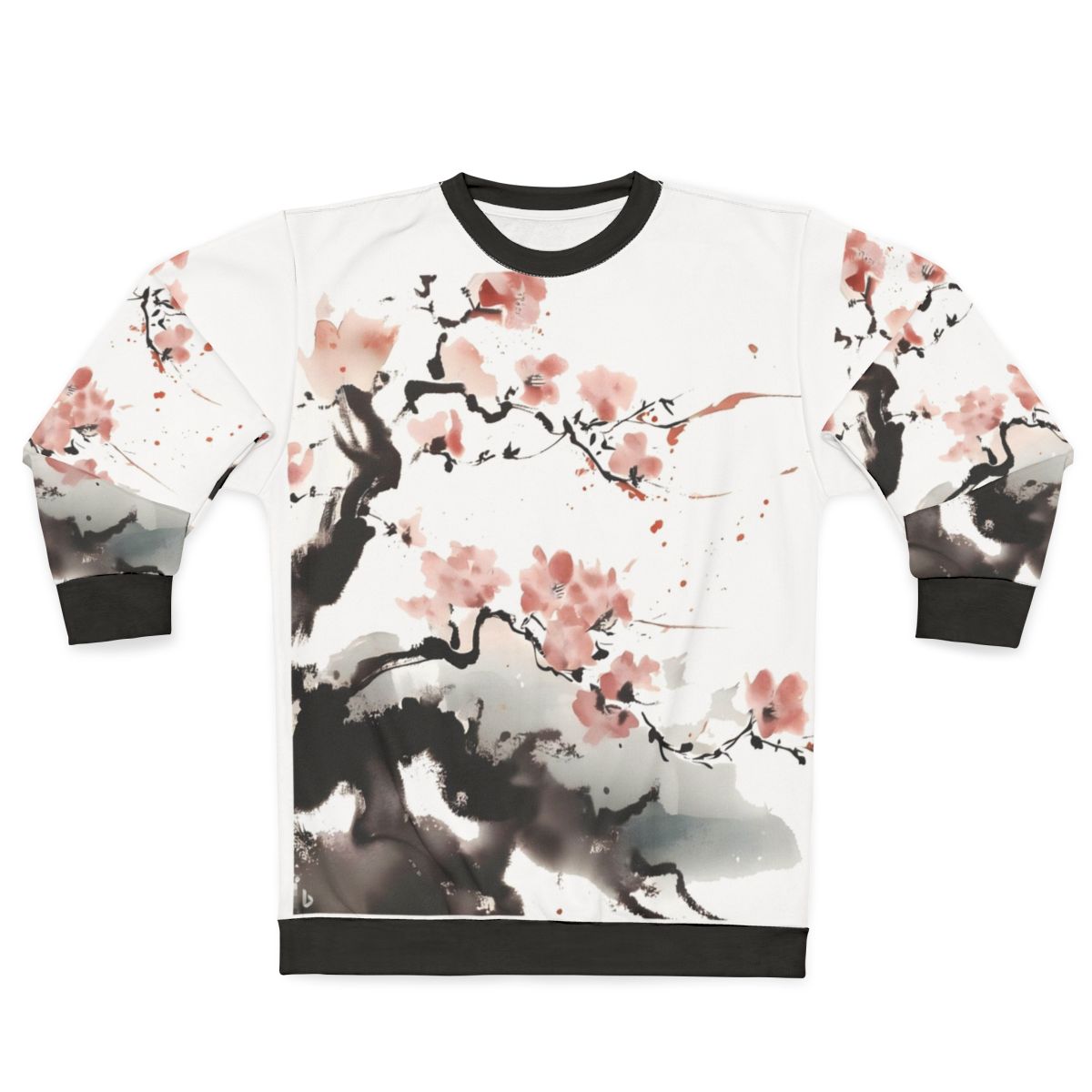 Cherry Blossom Japanese Ink Sweatshirt