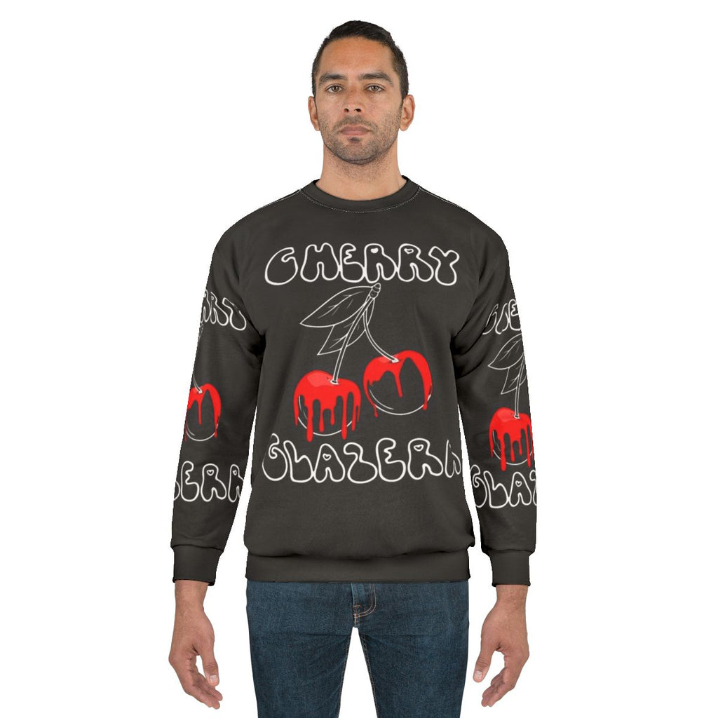 Cherry Glazerr Cherries Dark Sweatshirt