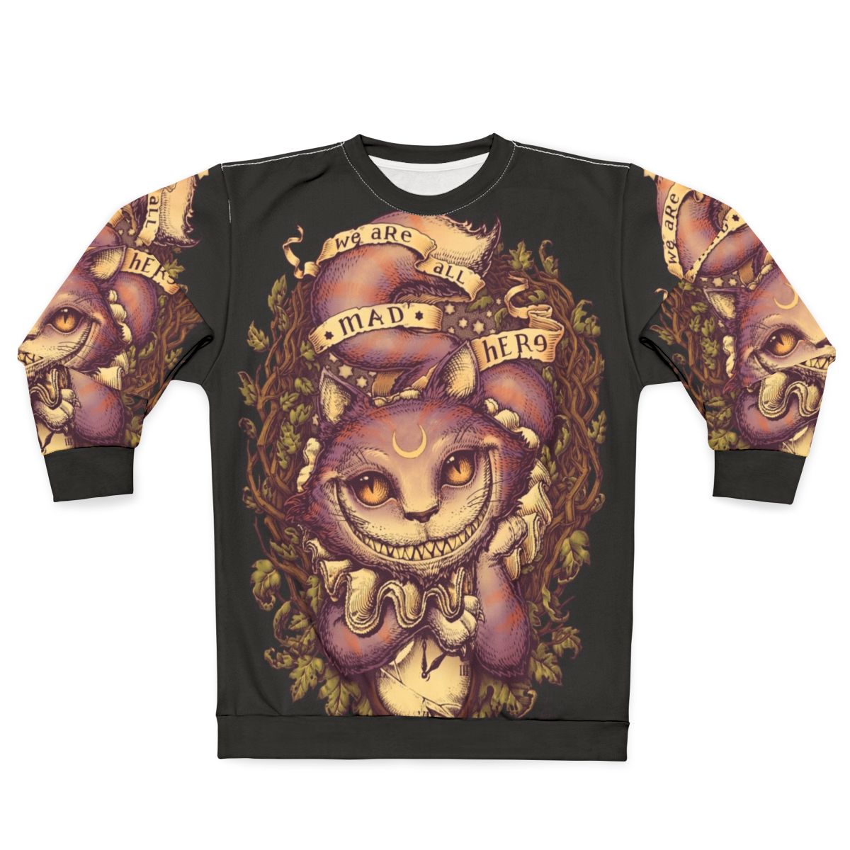 Cheshire Cat Inspired Sweatshirt