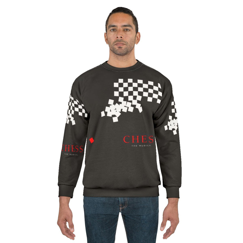 80s Chess The Musical Themed Sweatshirt