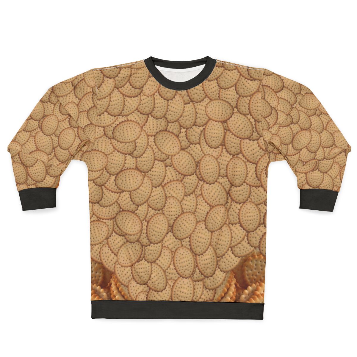 Chicken Crimpy Shapes Graphic Sweatshirt