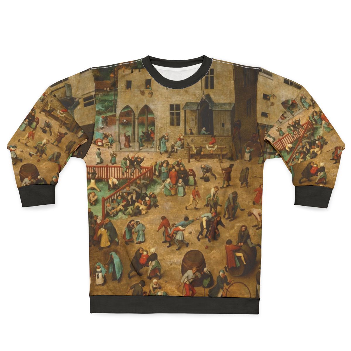 Children's Games Pieter Bruegel the Elder Sweatshirt
