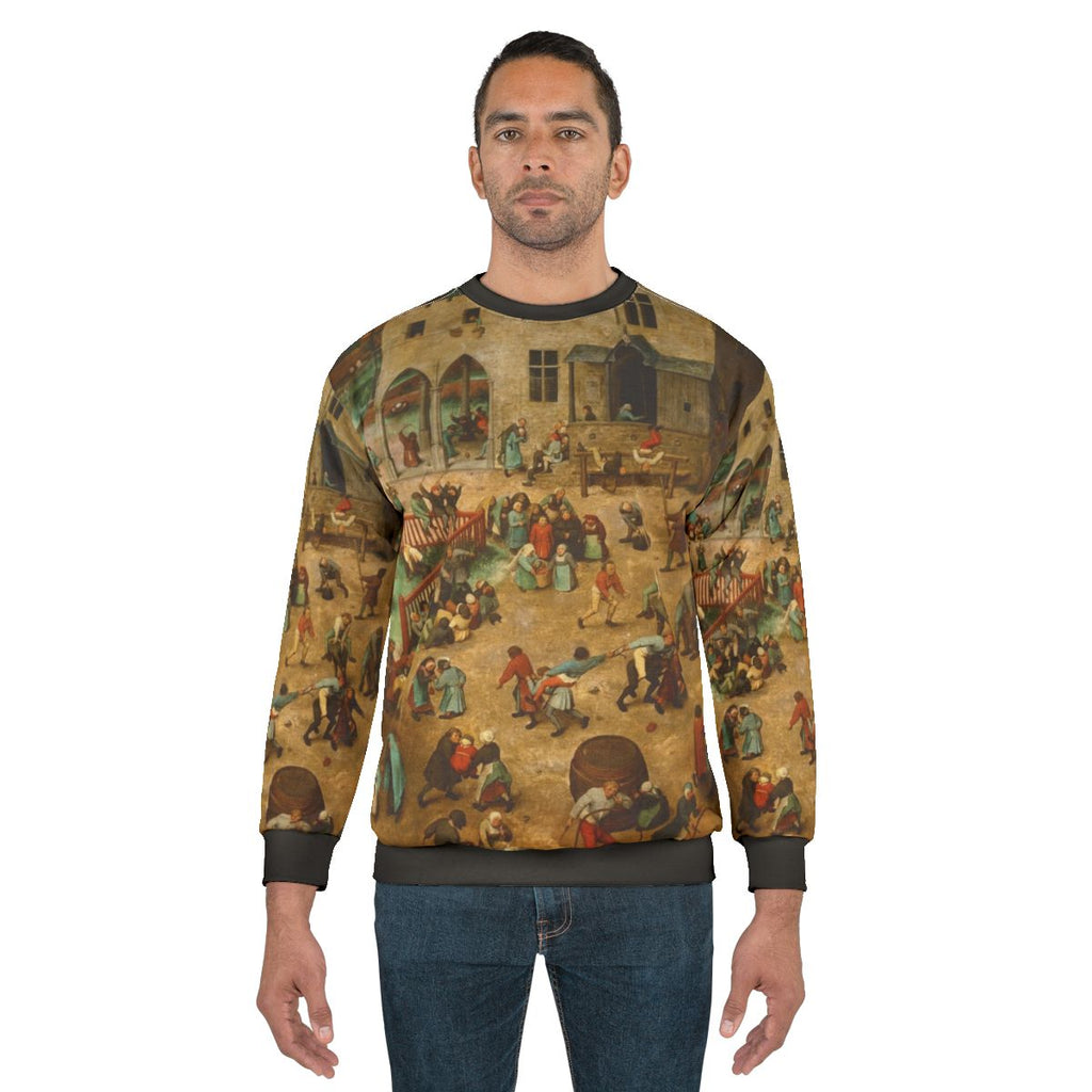 Children's Games Pieter Bruegel the Elder Sweatshirt