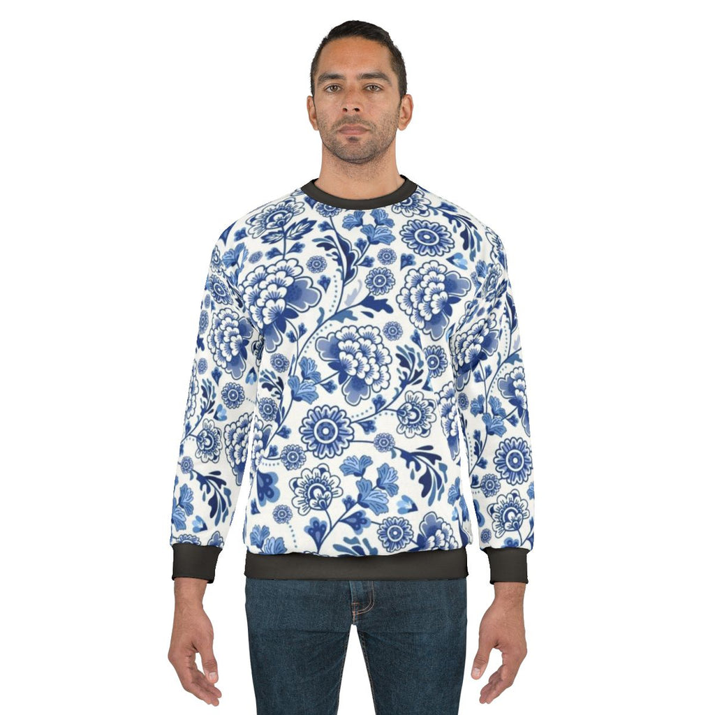 Chinese Porcelain Design Sweatshirt