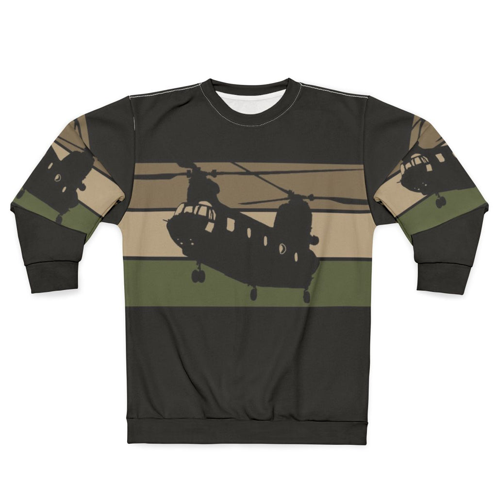 Chinook CH-47 Military Helicopter Sweatshirt