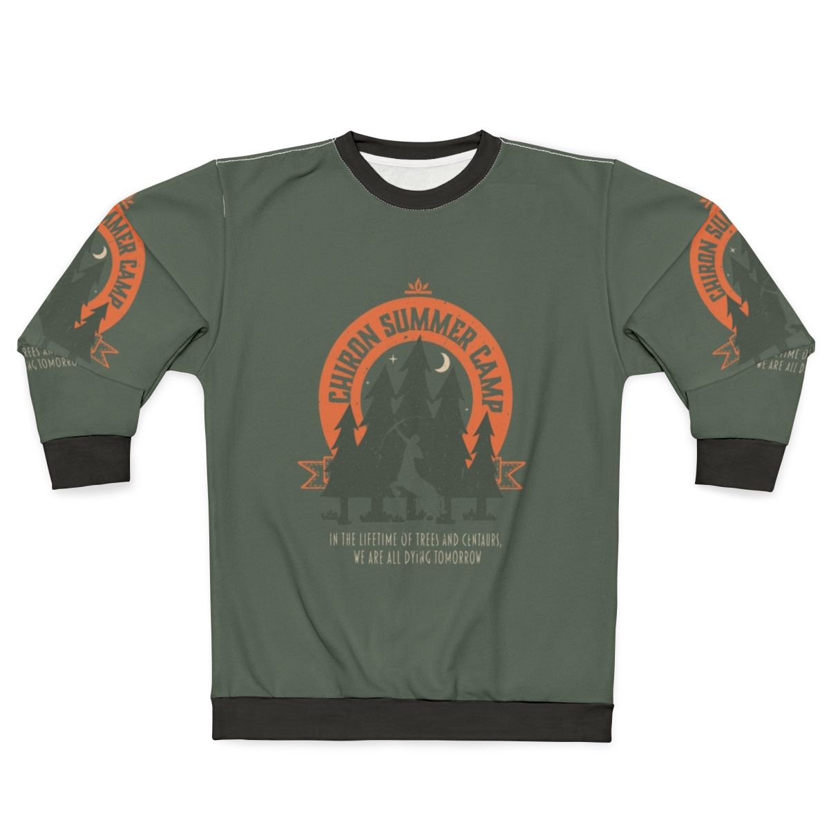 Chiron Summer Camp Sweatshirt with Song of Achilles Design