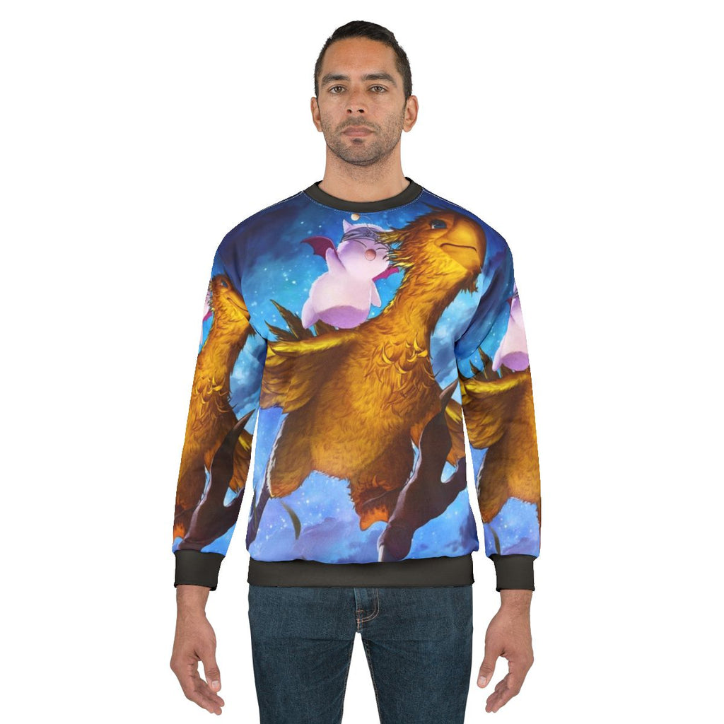 Chocobo Mogry Fantasy Video Game Sweatshirt