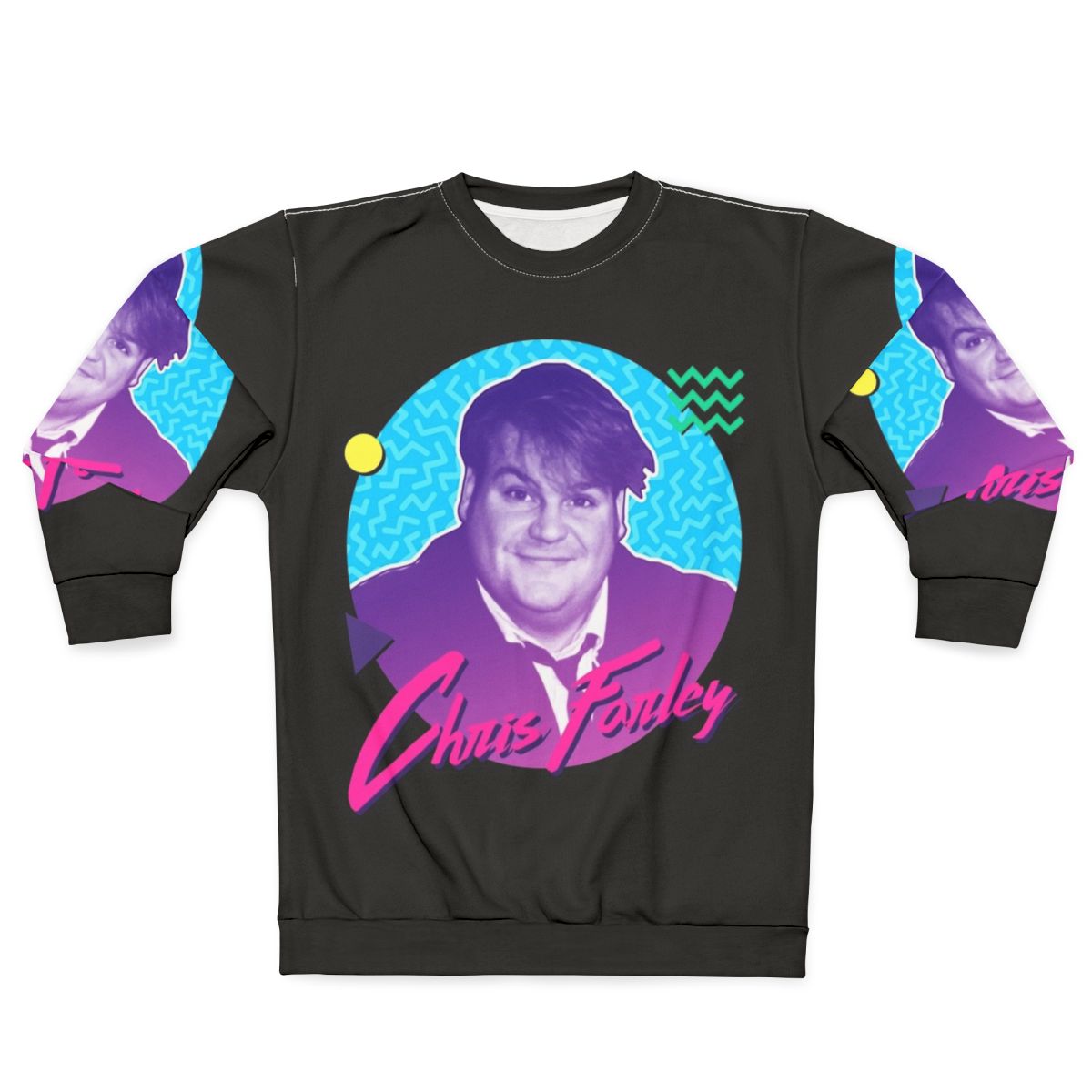 Chris Farley 90s Nostalgia Graphic Sweatshirt