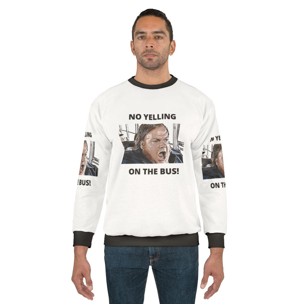 Chris Farley "No Yelling On The Bus" Comedy Sweatshirt