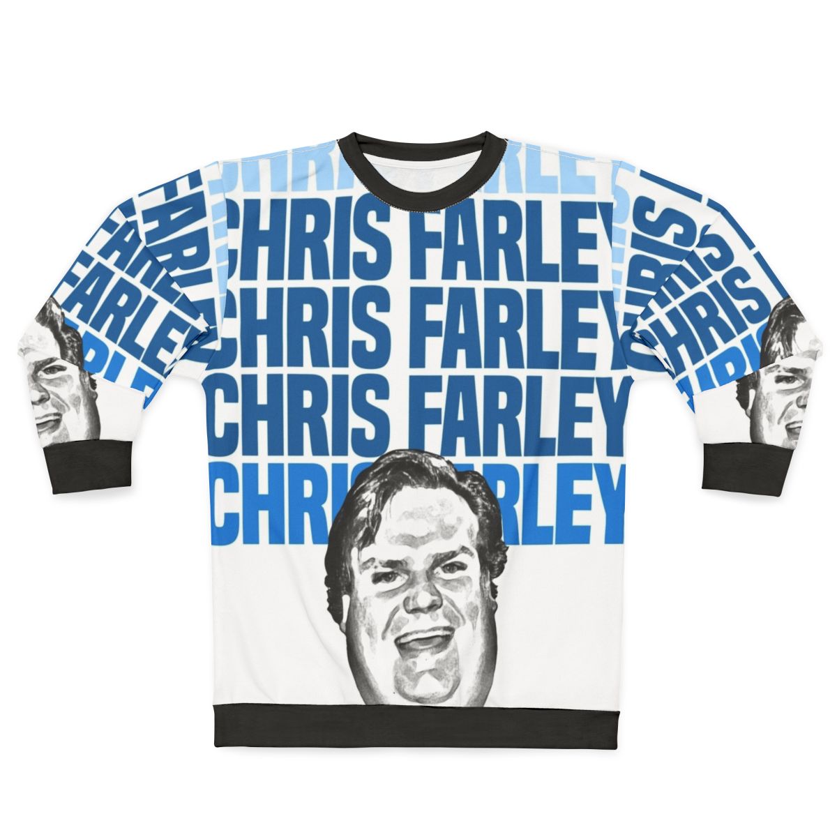 Chris Farley 90s Nostalgia Graphic Sweatshirt
