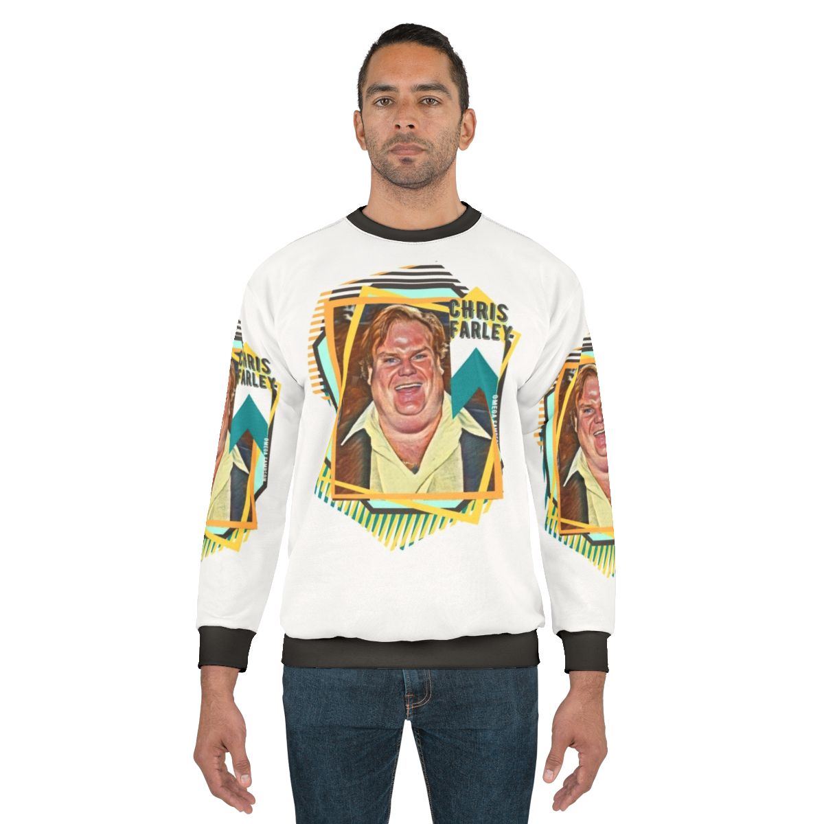 Chris Farley Pop Art Sweatshirt