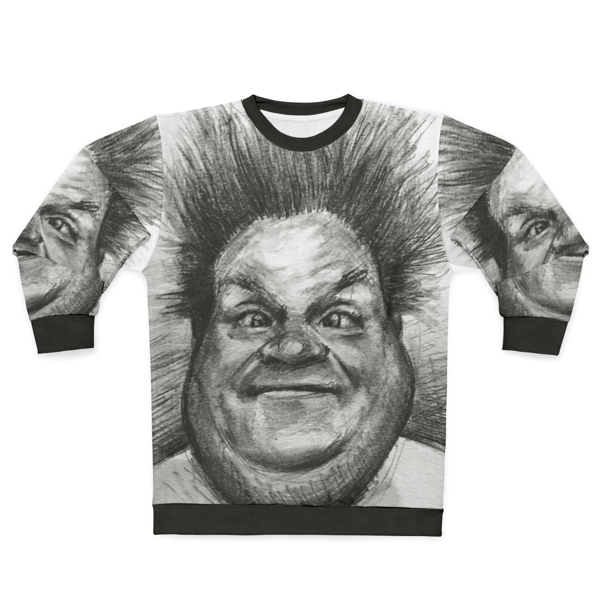 Chris Farley Portrait Sketch Sweatshirt