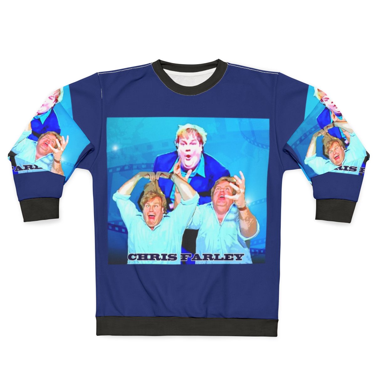 Chris Farley comedy sweatshirt