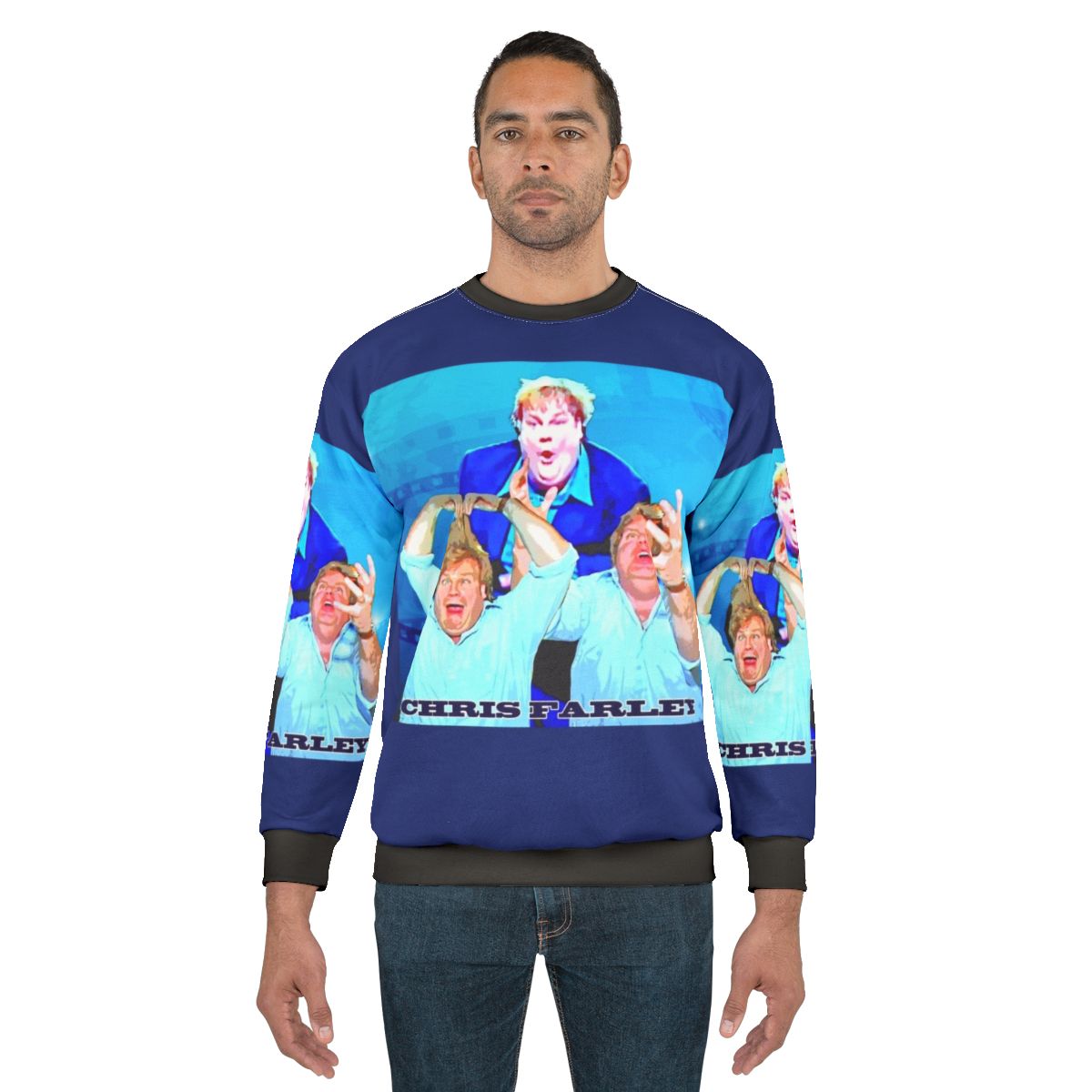 Chris Farley comedy sweatshirt