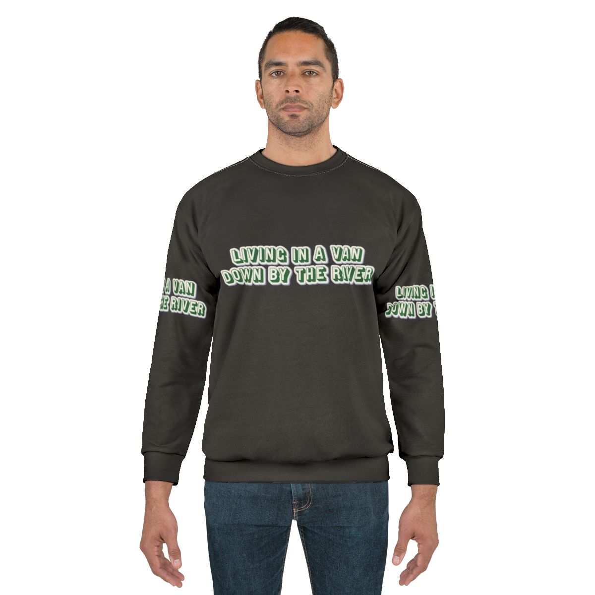 Chris Farley Wearing Van Sweatshirt from Saturday Night Live