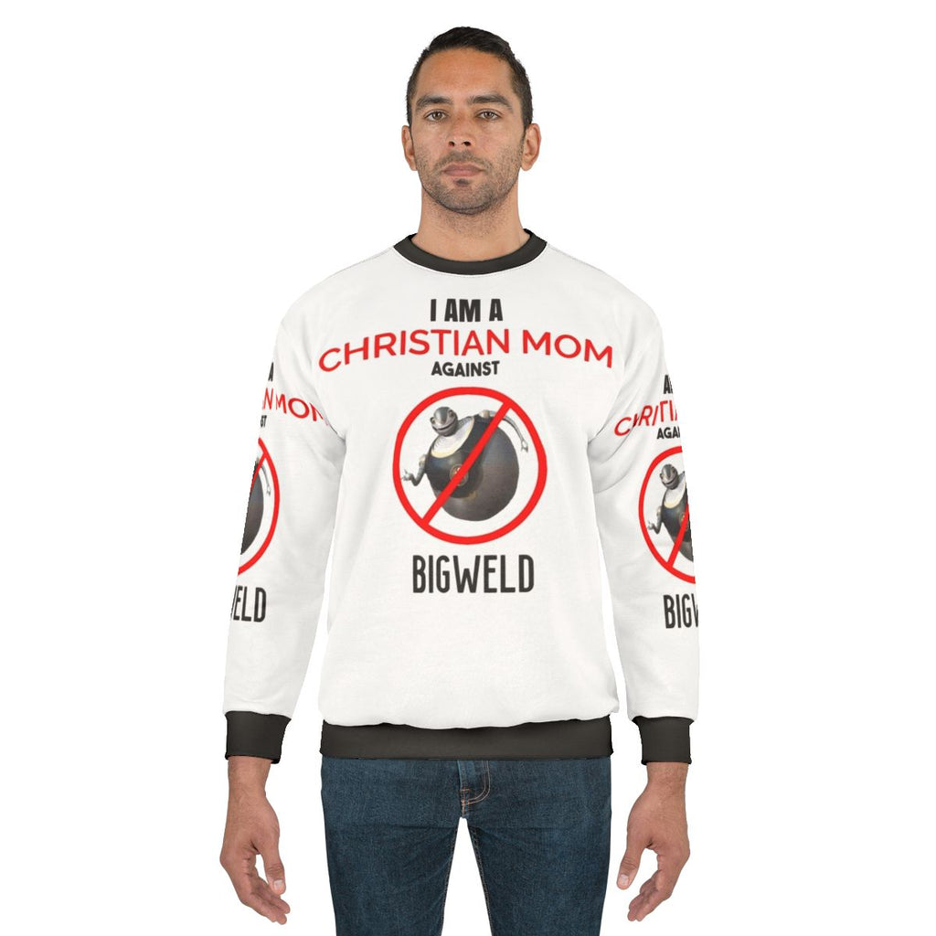 Edgy Christian Mom Bigweld Meme Sweatshirt
