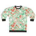 Christmas baking sweatshirt with festive holiday motifs