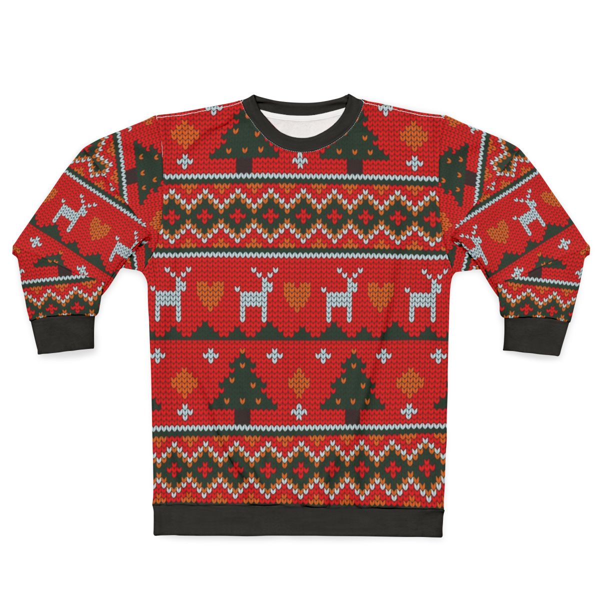 Christmas knit pattern sweater