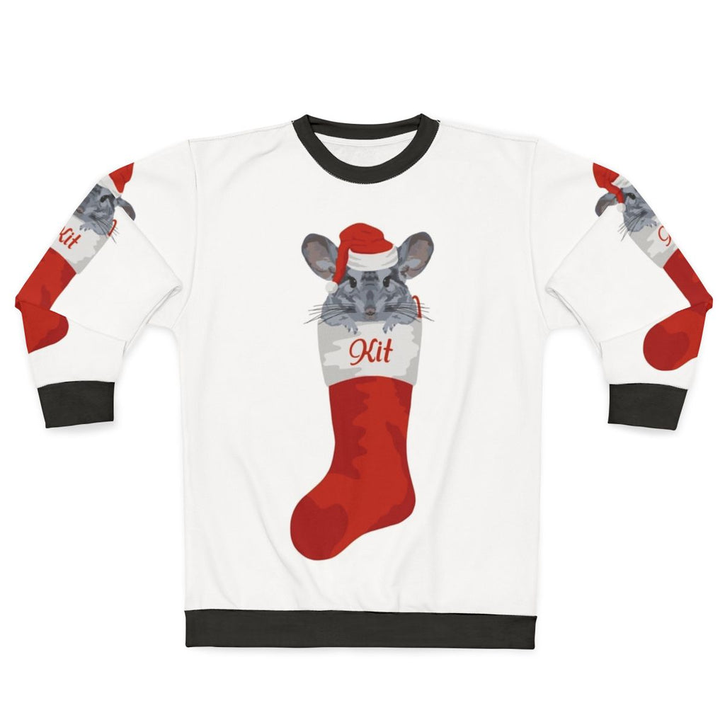 Personalized Christmas Chinchilla Sweatshirt