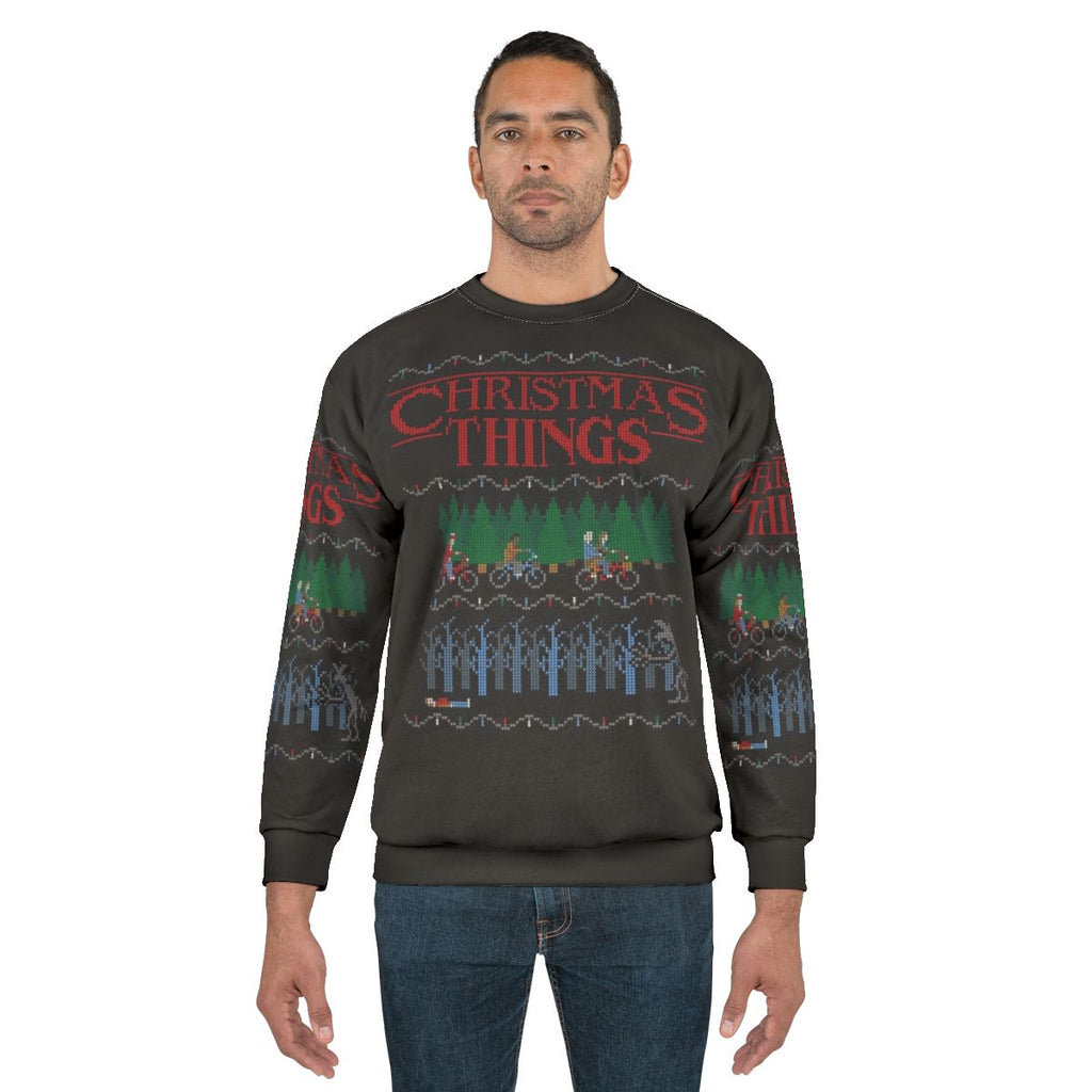 Christmas Things Stranger Things Inspired Sweatshirt