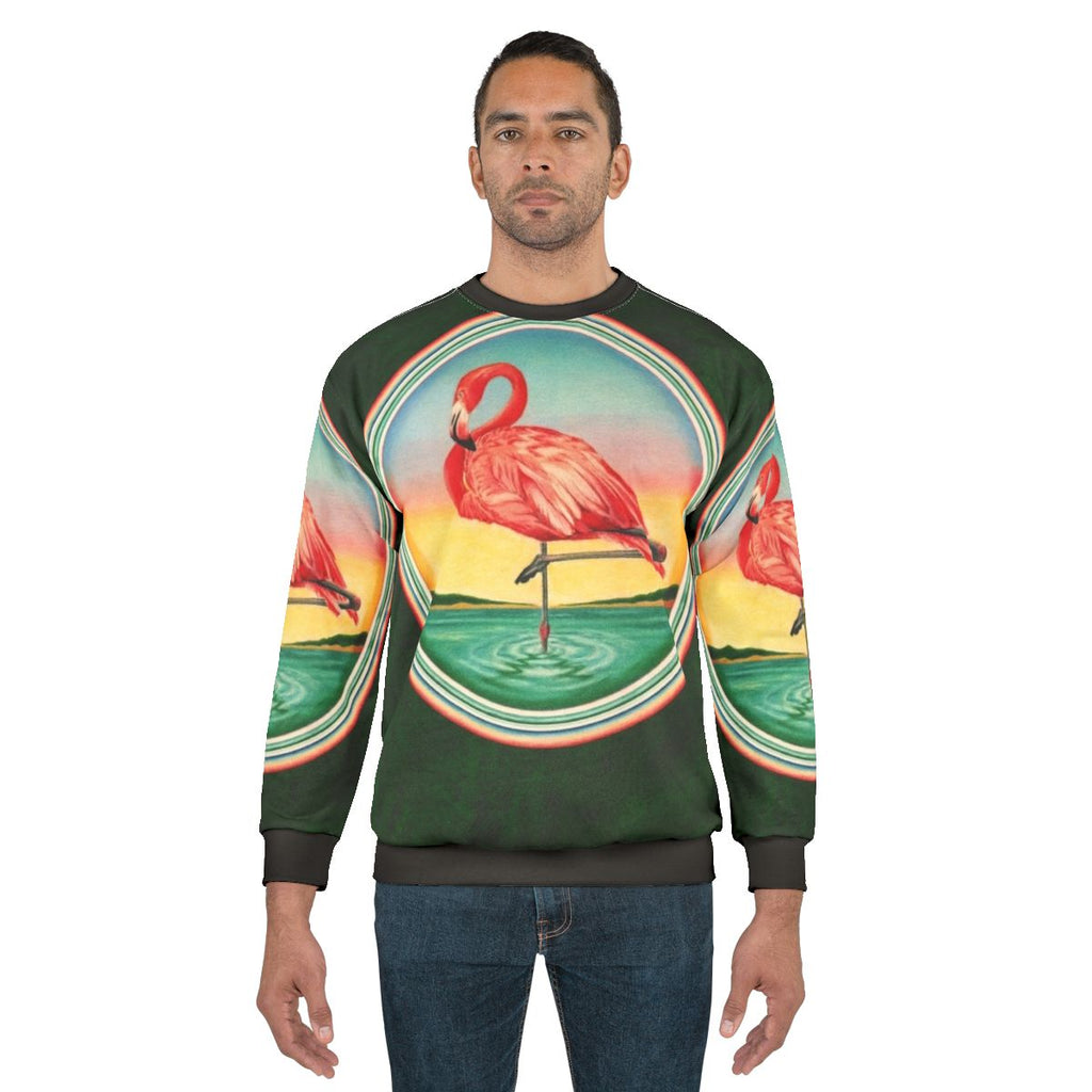 Christopher Cross Sweatshirt with Sailing and Yacht Rock Imagery