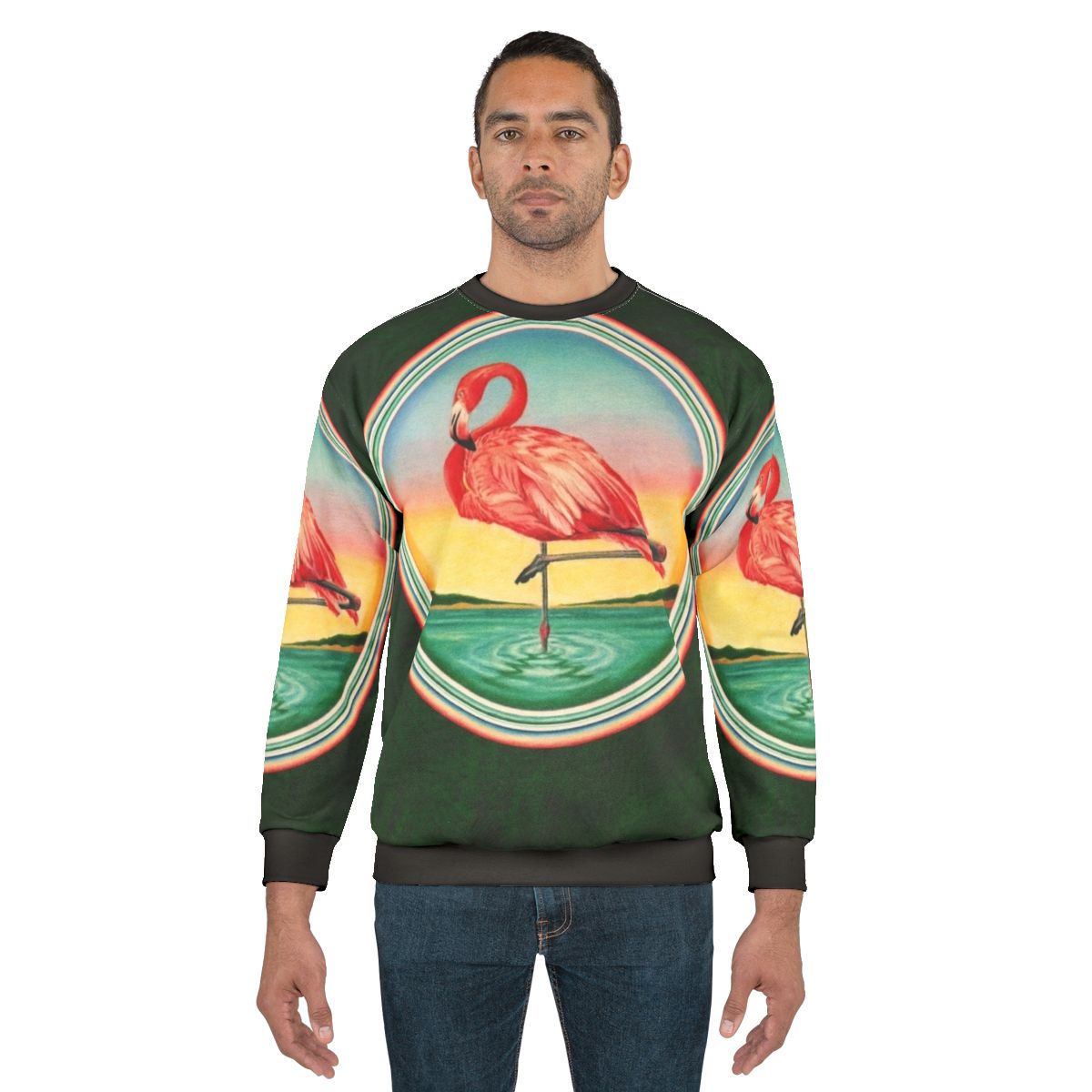 Christopher Cross Sweatshirt with Sailing and Yacht Rock Imagery