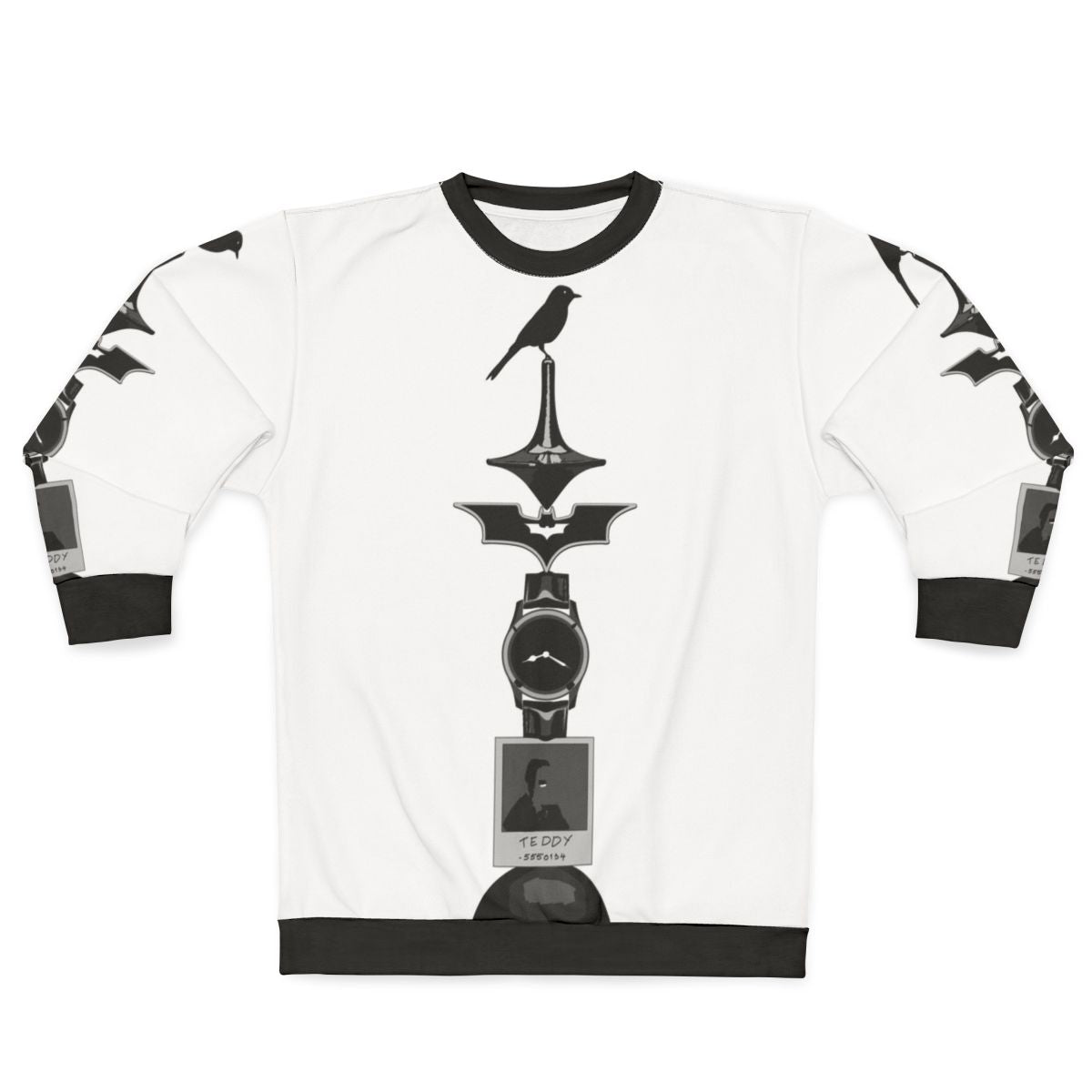 Christopher Nolan Films Tribute Sweatshirt with Sketch Illustration