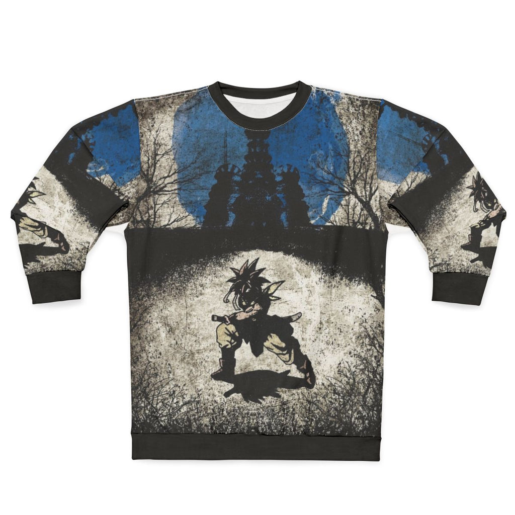 Chrono Trigger Silent Protagonist Minimalist Art Sweatshirt