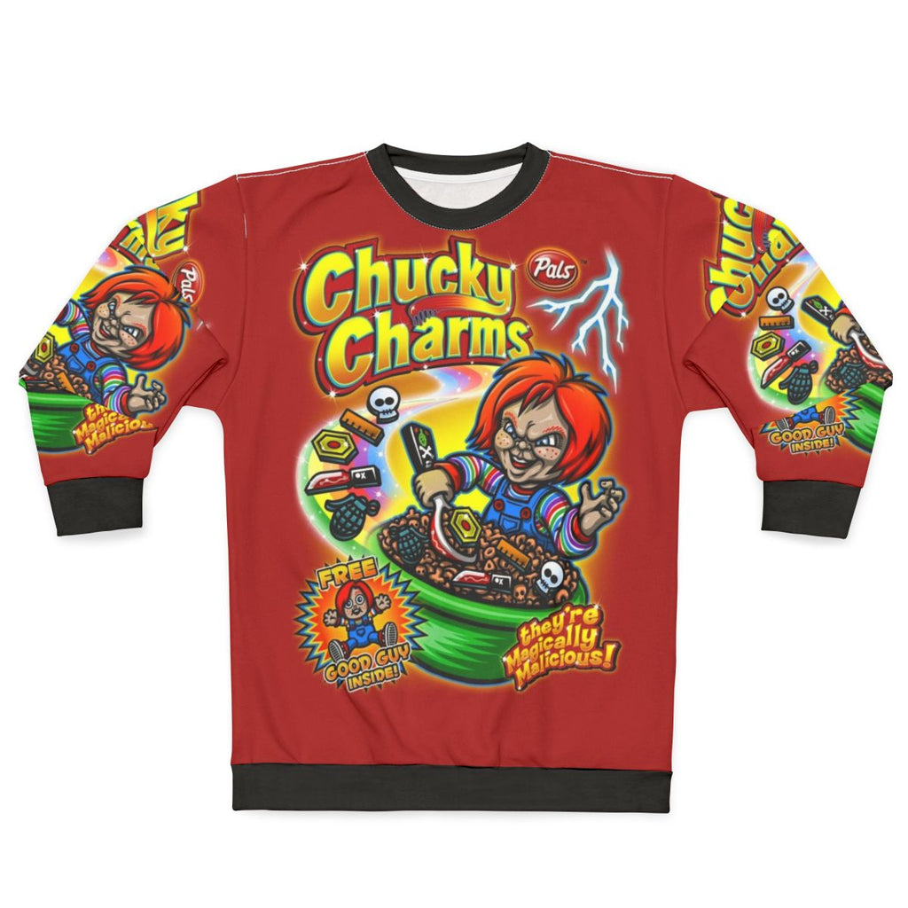 Chucky Charms V2 Horror Movie Sweatshirt