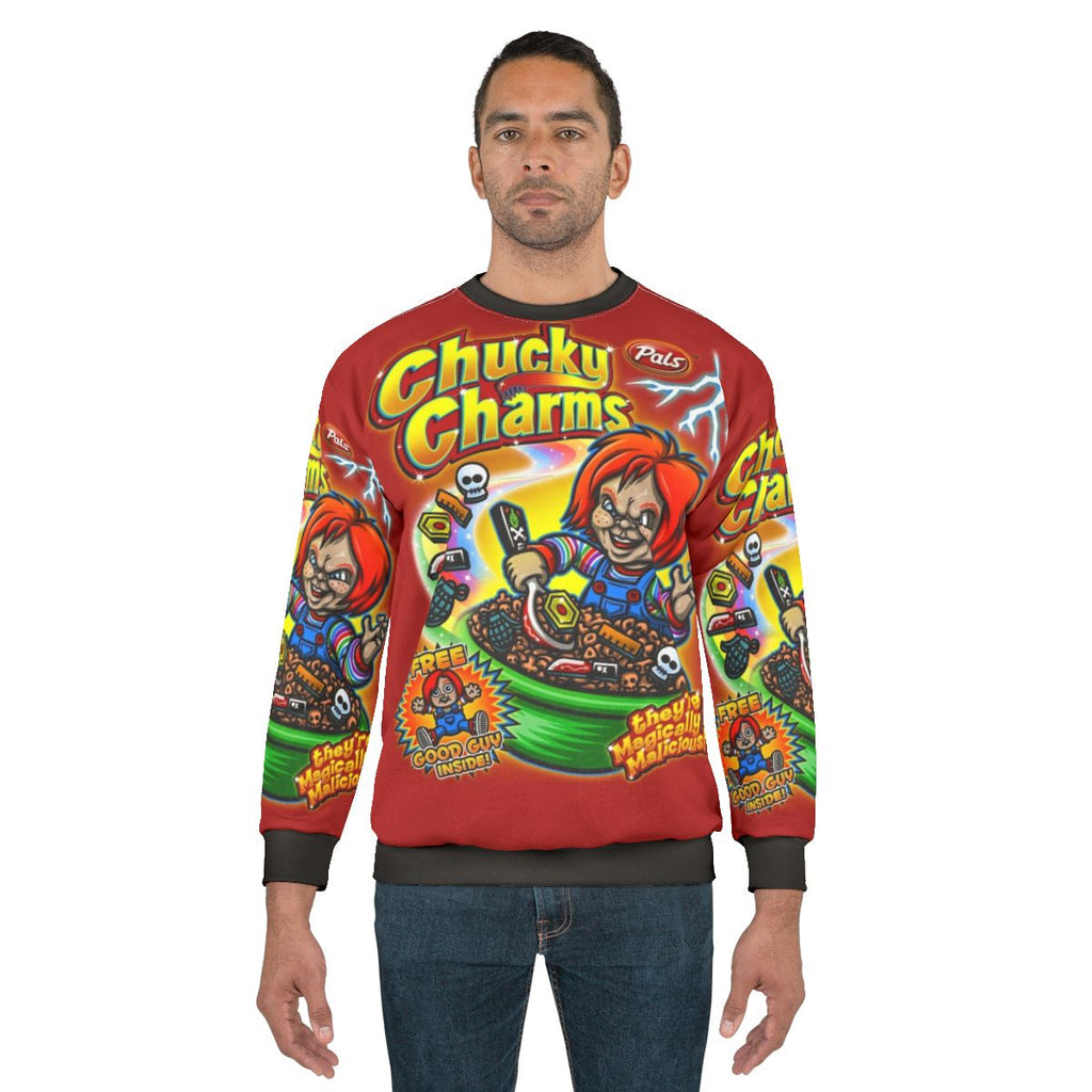 Chucky Charms V2 Horror Movie Sweatshirt