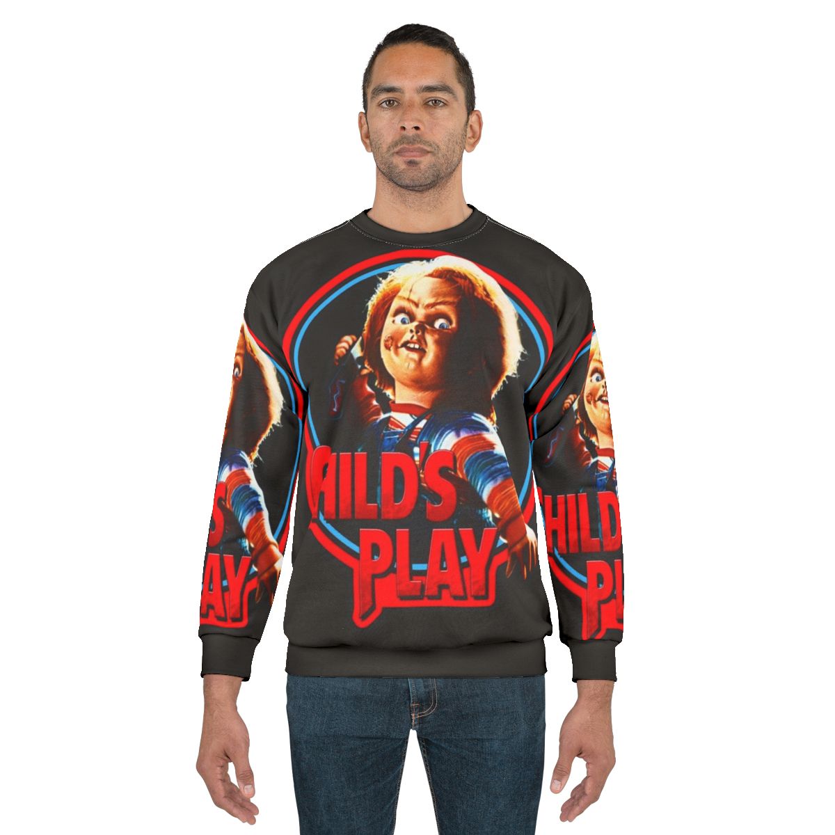 Chucky Sweatshirt 4 - Diabolical Doll Apparel for Horror Fans