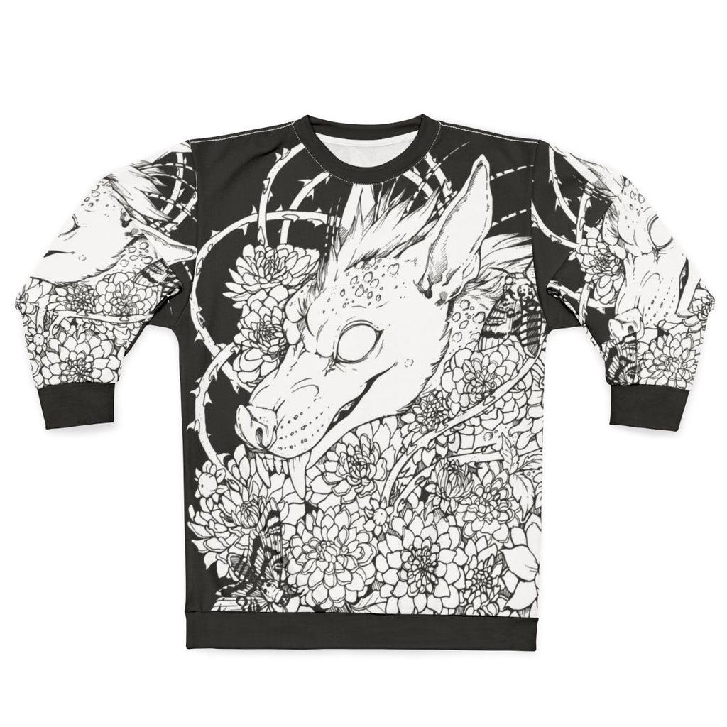 Chupacabra cryptid horror sweatshirt