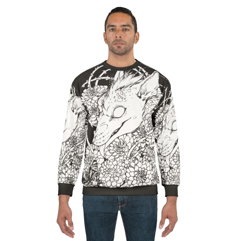 Chupacabra cryptid horror sweatshirt