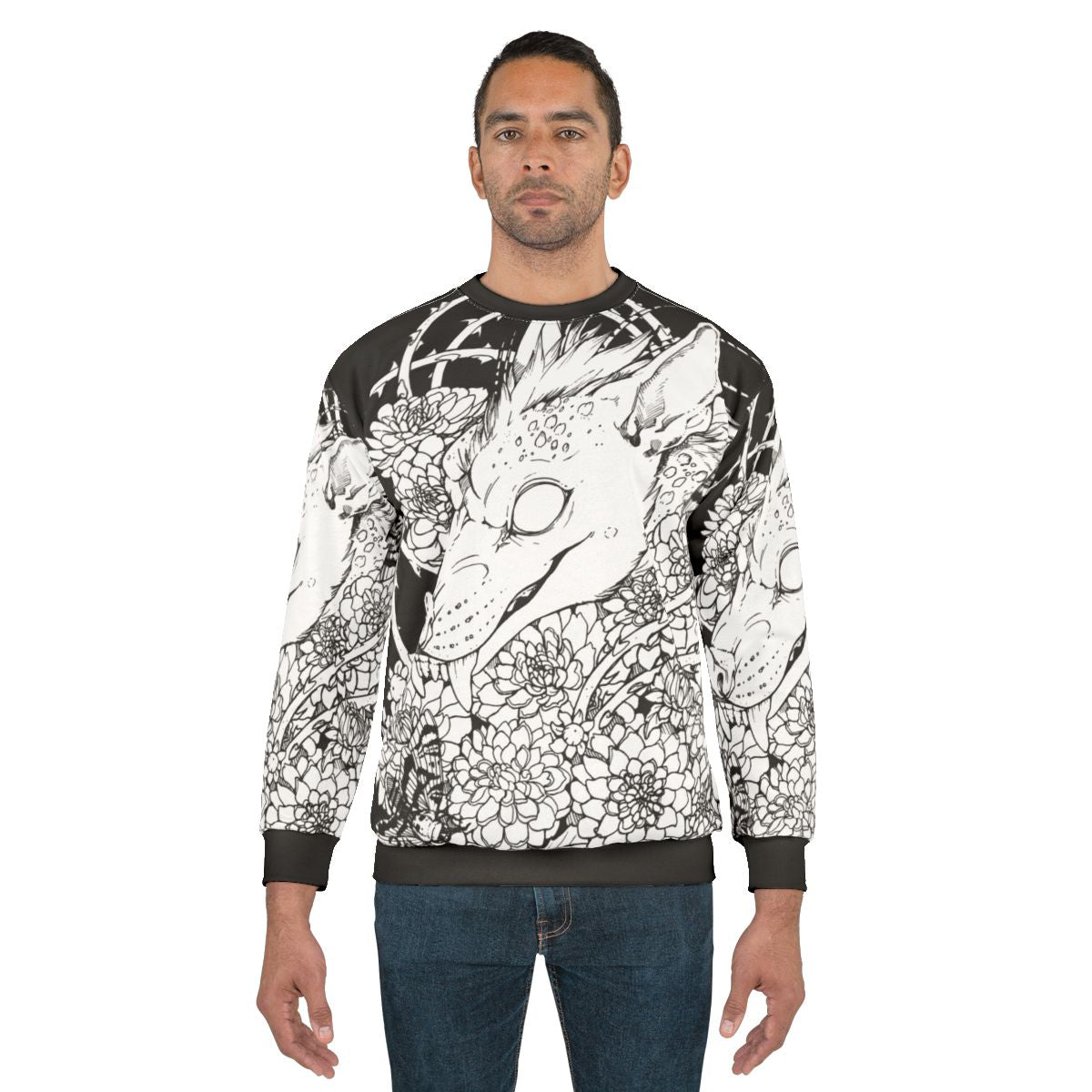 Chupacabra cryptid horror sweatshirt