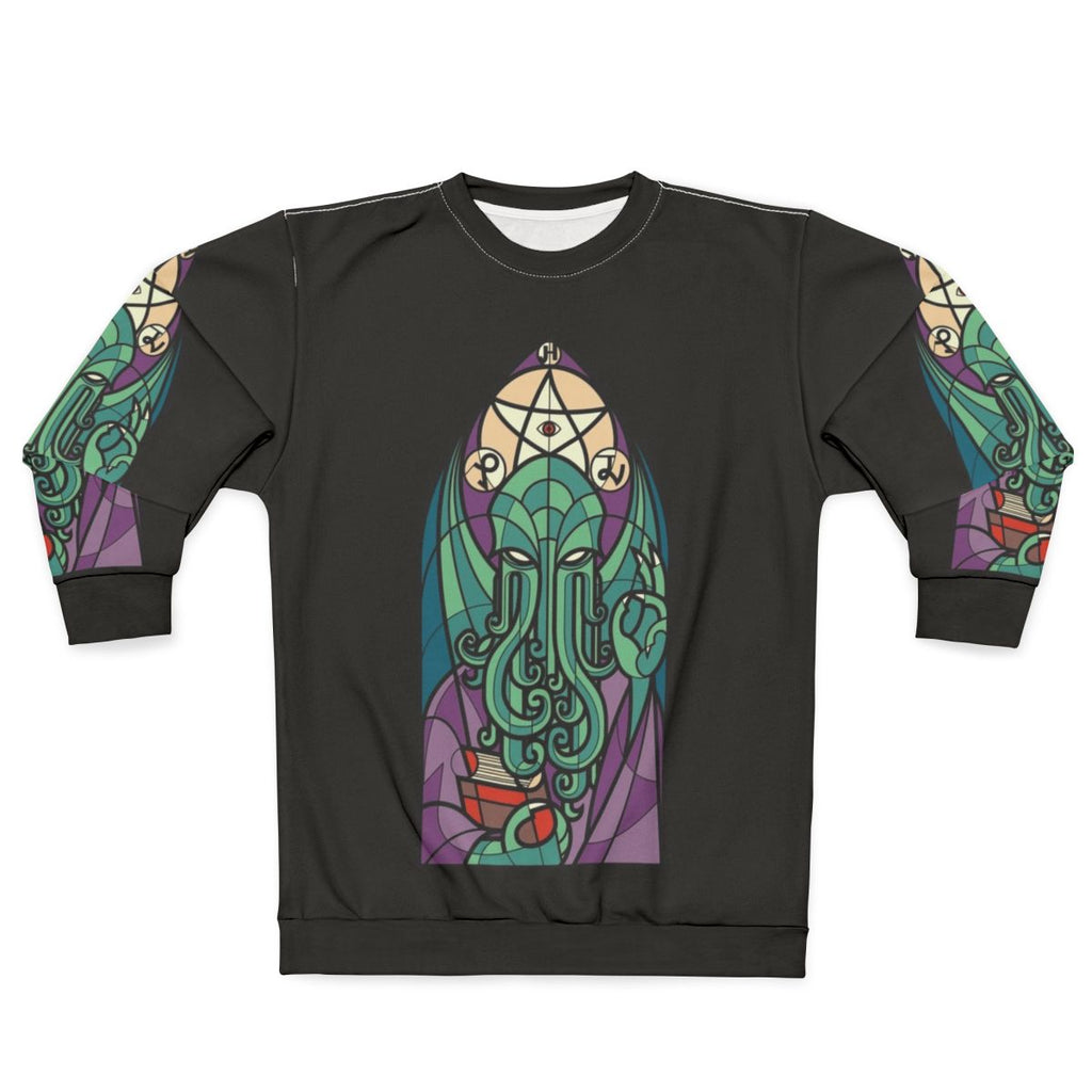 Church of Cthulhu Sweatshirt featuring Cthulhu inspired design