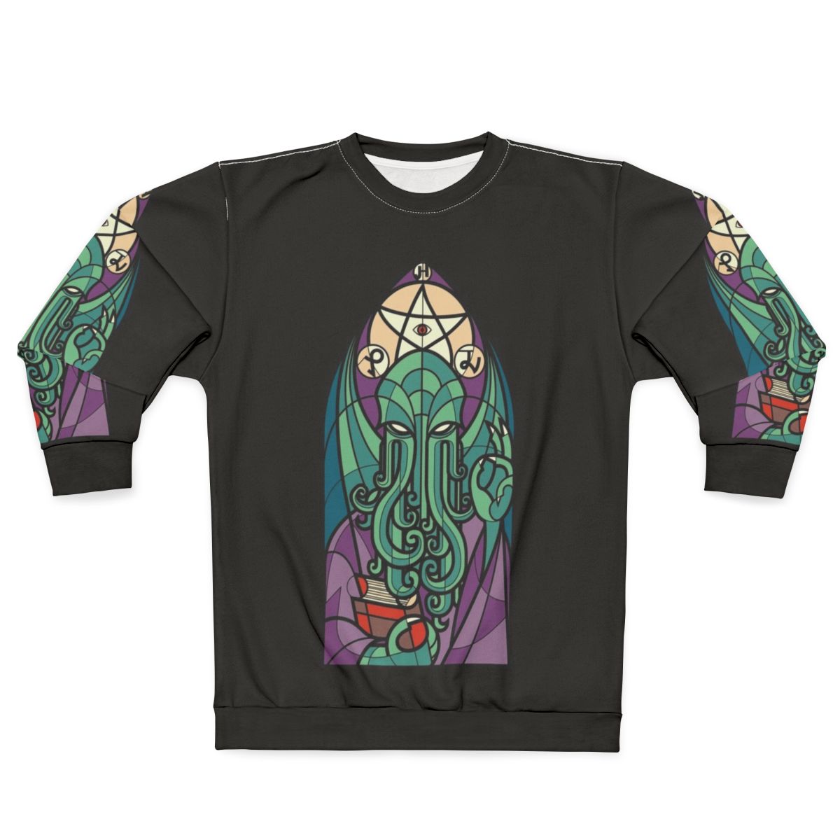 Church of Cthulhu Sweatshirt featuring Cthulhu inspired design