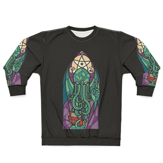 Church of Cthulhu Sweatshirt featuring Cthulhu inspired design