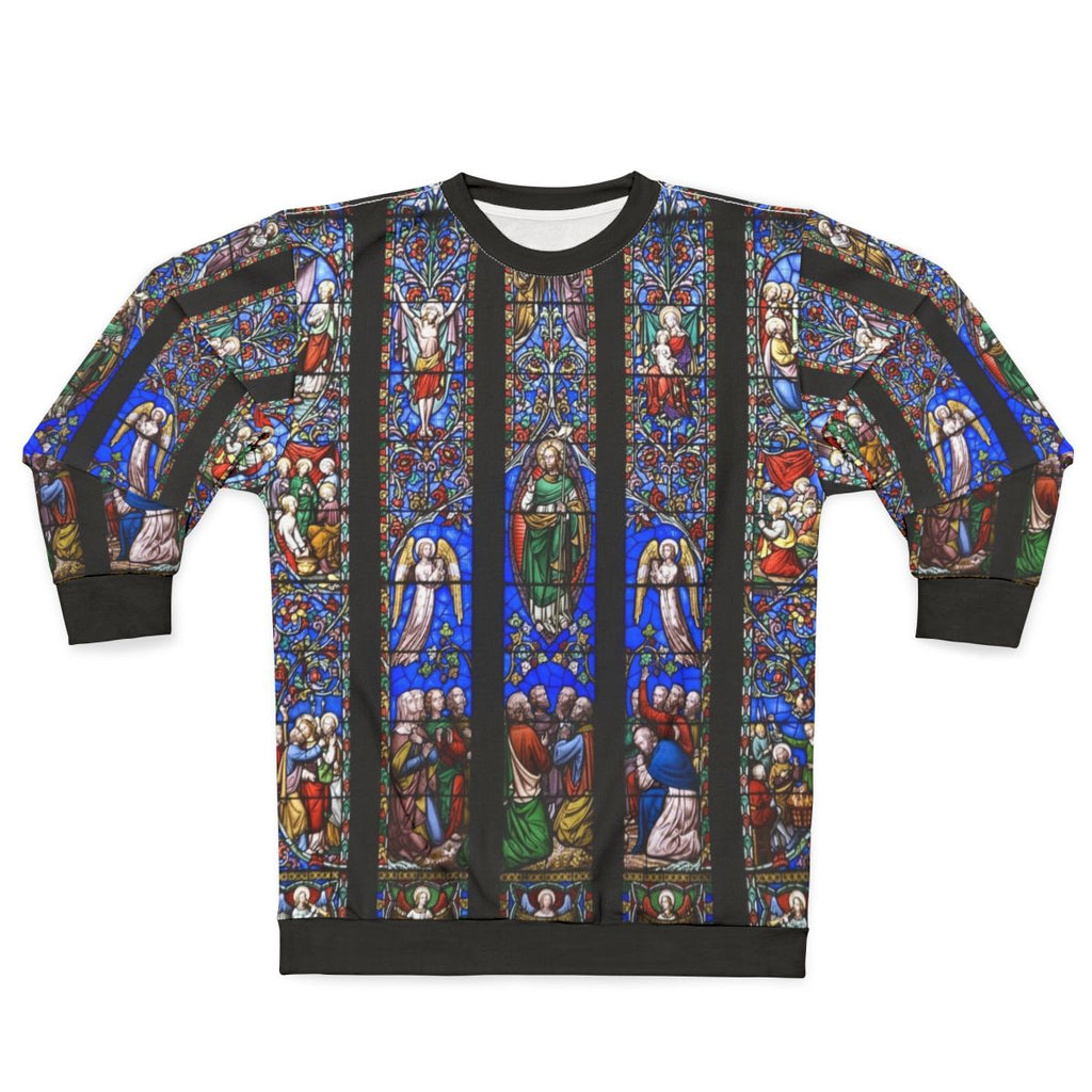 Church Stained Glass Window Sweatshirt