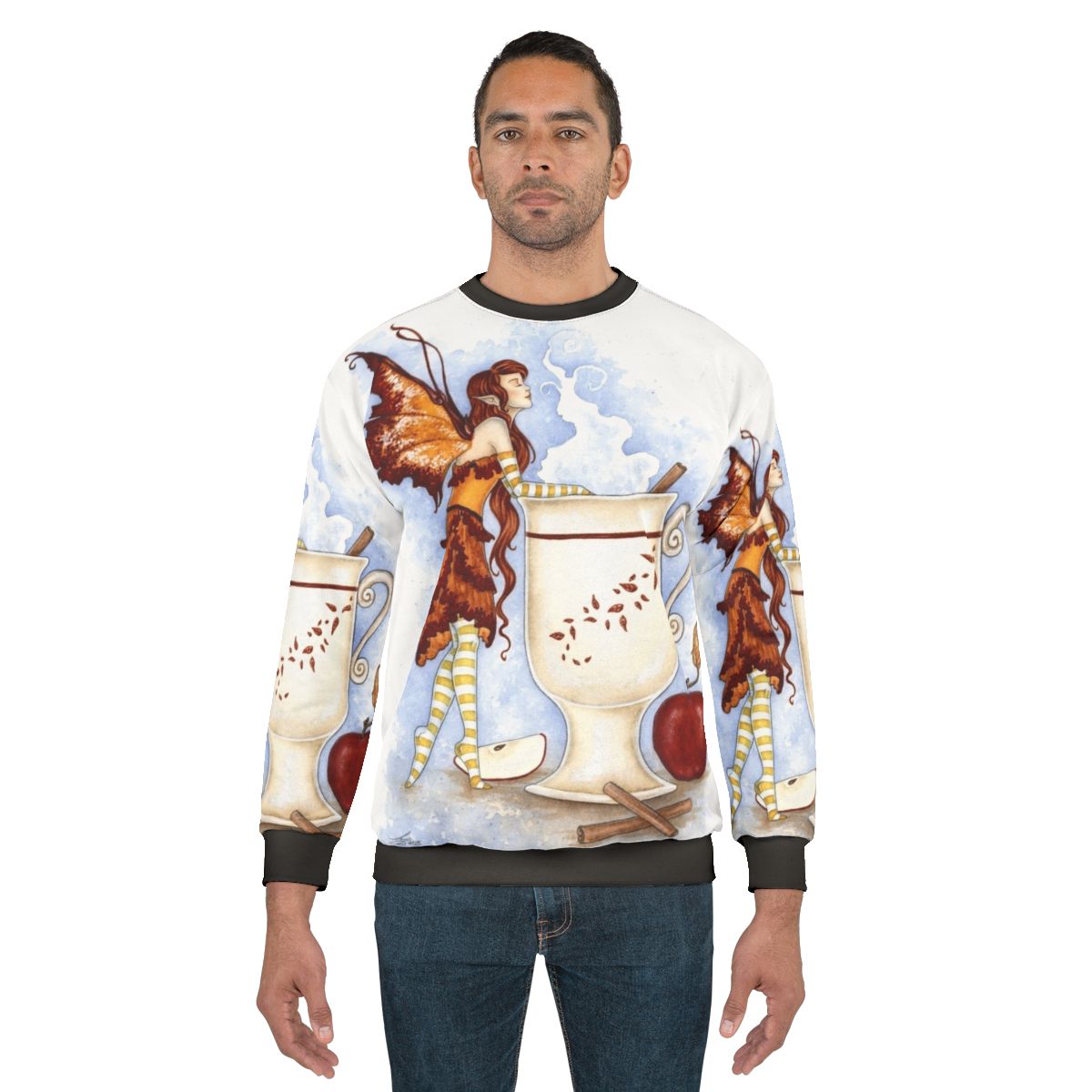 Cider Faery Sweatshirt featuring a fairy design
