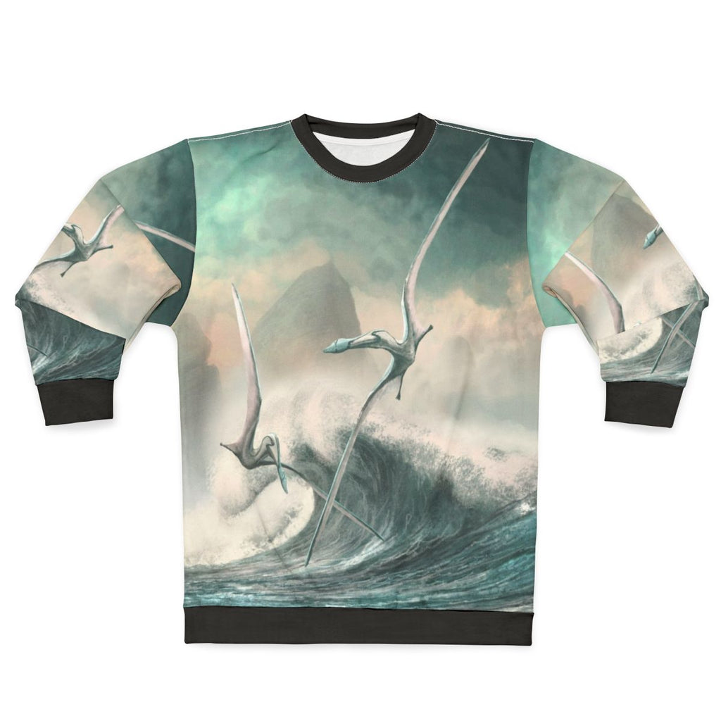 Cimoliopterus prehistoric pterodactyl sweatshirt