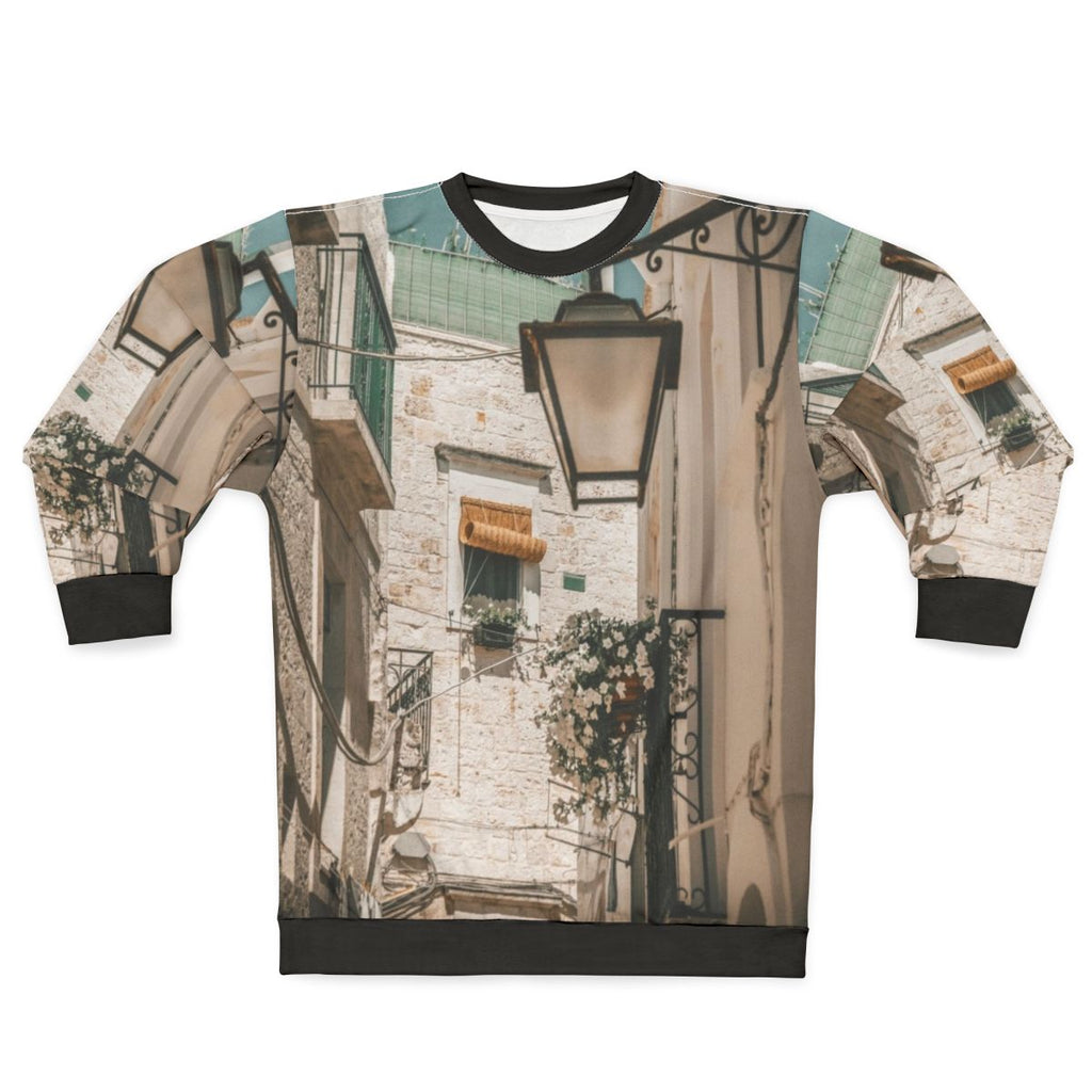 Puglia landscape Italian sweatshirt