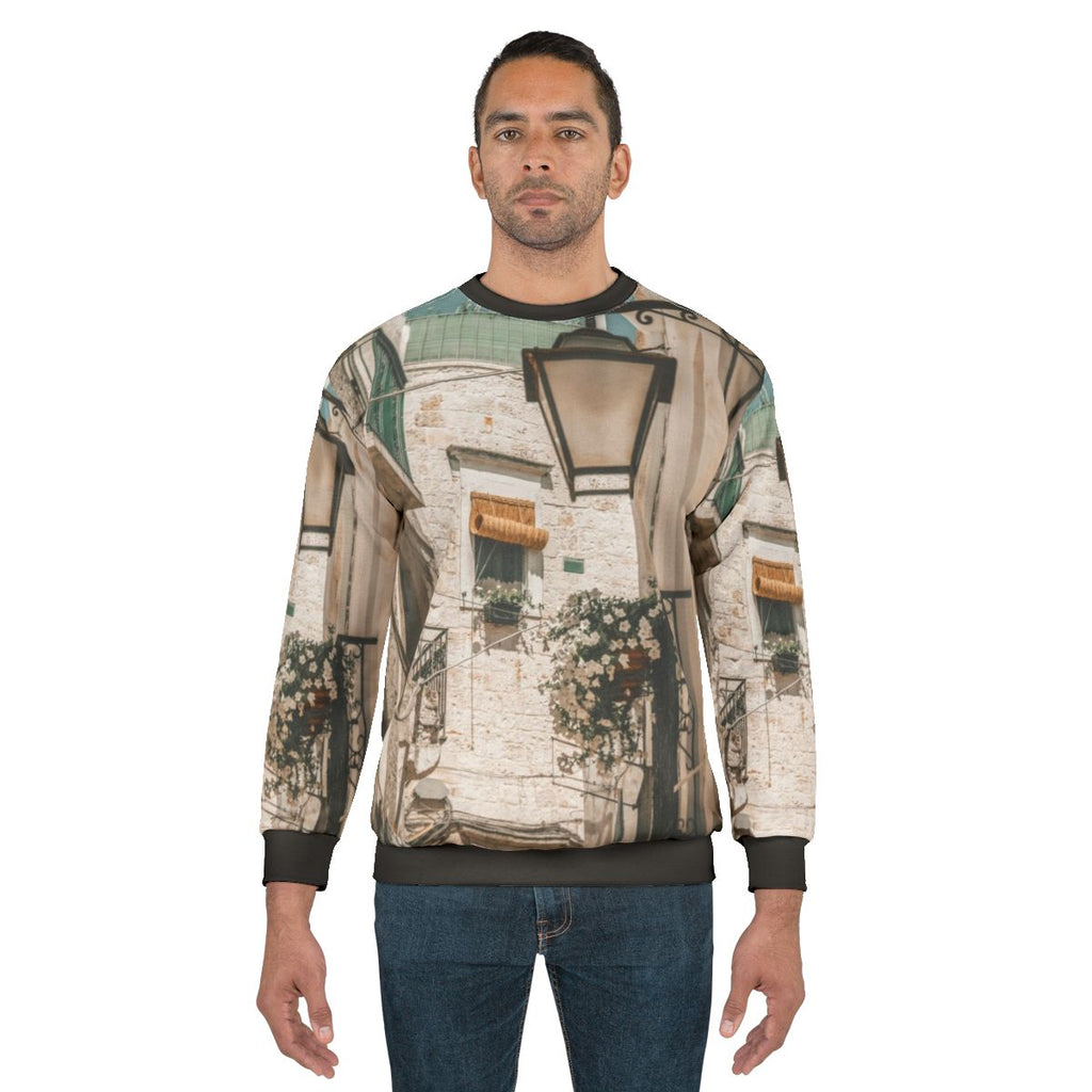 Puglia landscape Italian sweatshirt