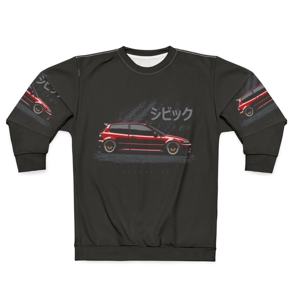 Civic EG Sweatshirt featuring Japanese legend car design