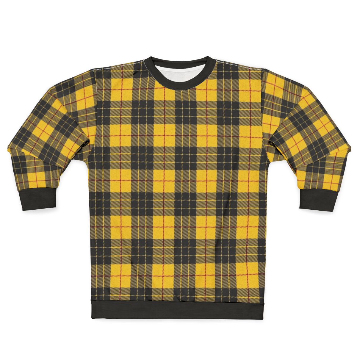 Clan Macleod Tartan Sweatshirt with Scottish Tartan Pattern