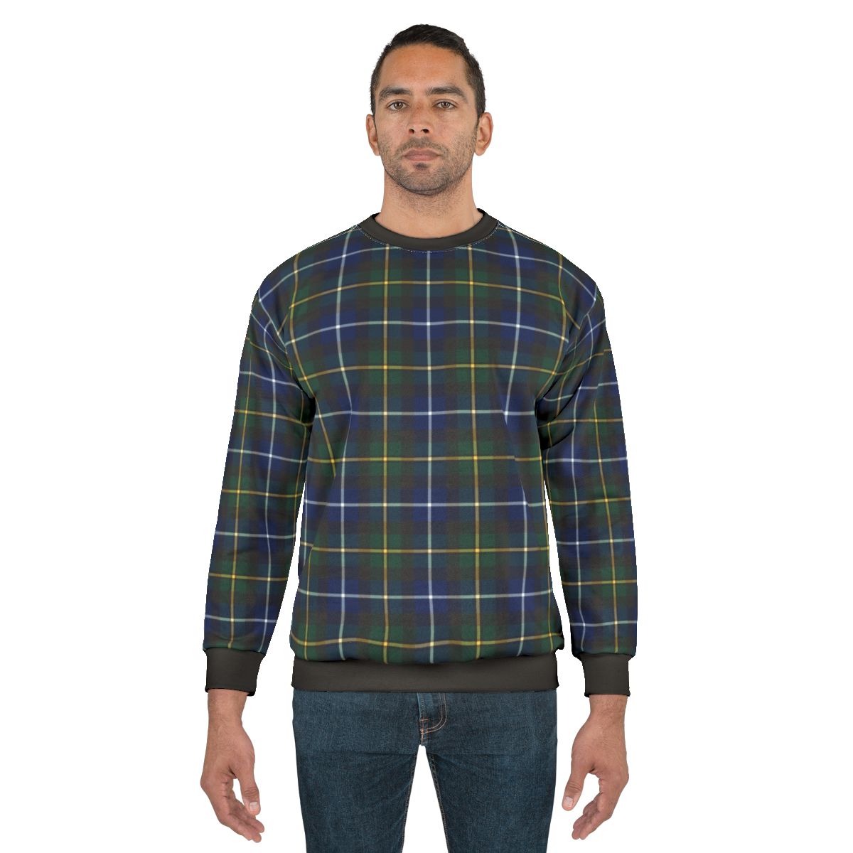Clan Macneil tartan pattern men's sweatshirt