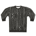 Clarinets All Over Print Sweatshirt featuring a pattern of clarinets