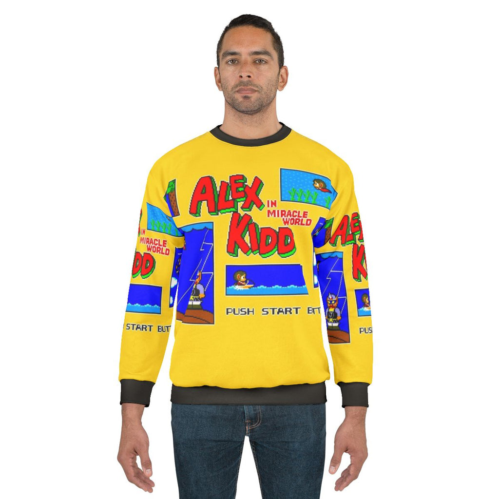 Classic Alex Kidd Retro Gaming Sweatshirt